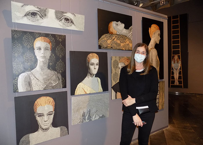 Fantástica exposición de miradas y libertades de Elena Poblete en el Museo del Quijote