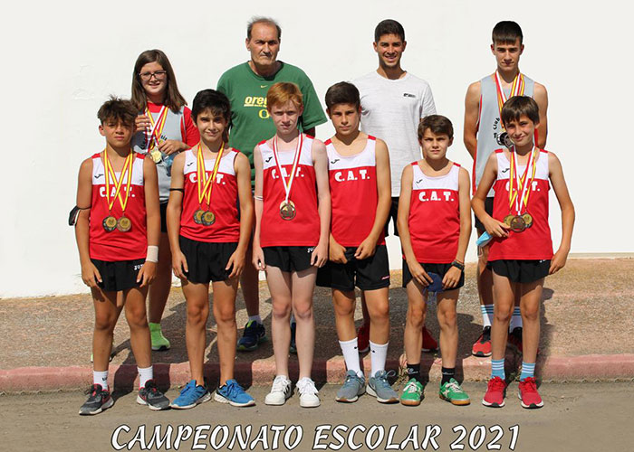 Torralba finaliza las Escuelas Deportivas y consigue cinco medallas regionales en atletismo y doce provinciales