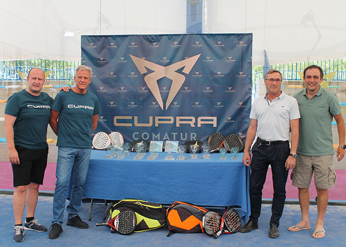 Comatur Ciudad Real organiza el I Open de Pádel de la marca CUPRA