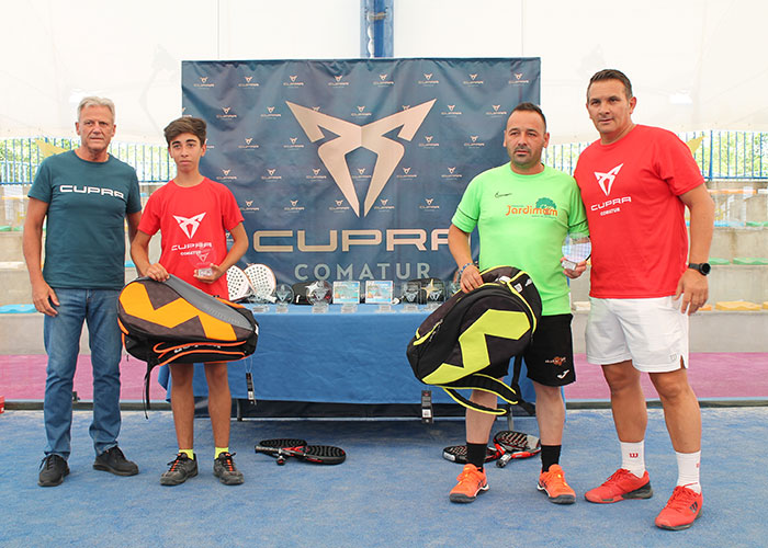 Comatur Ciudad Real organiza el I Open de Pádel de la marca CUPRA