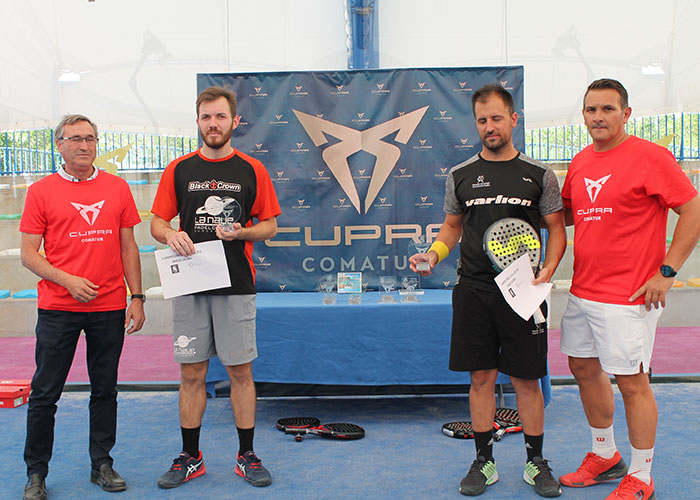 Comatur Ciudad Real organiza el I Open de Pádel de la marca CUPRA