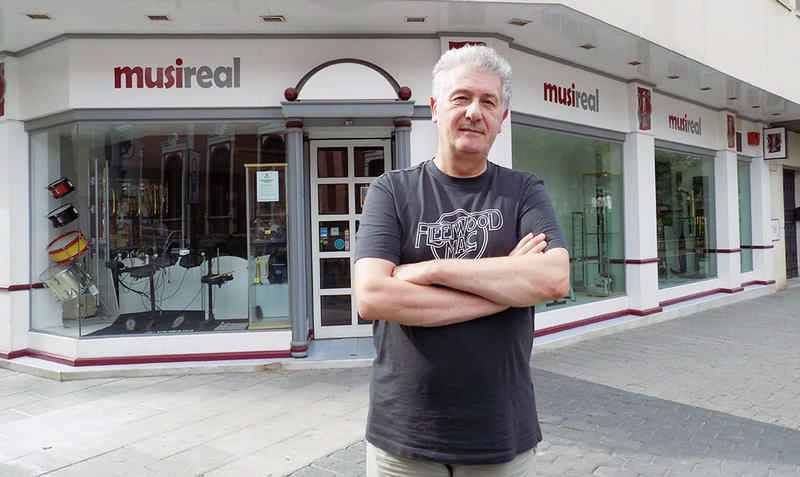 MusiReal. La tienda de música de referencia en la provincia que lamentablemente echará el cierre en diciembre después de 30 años