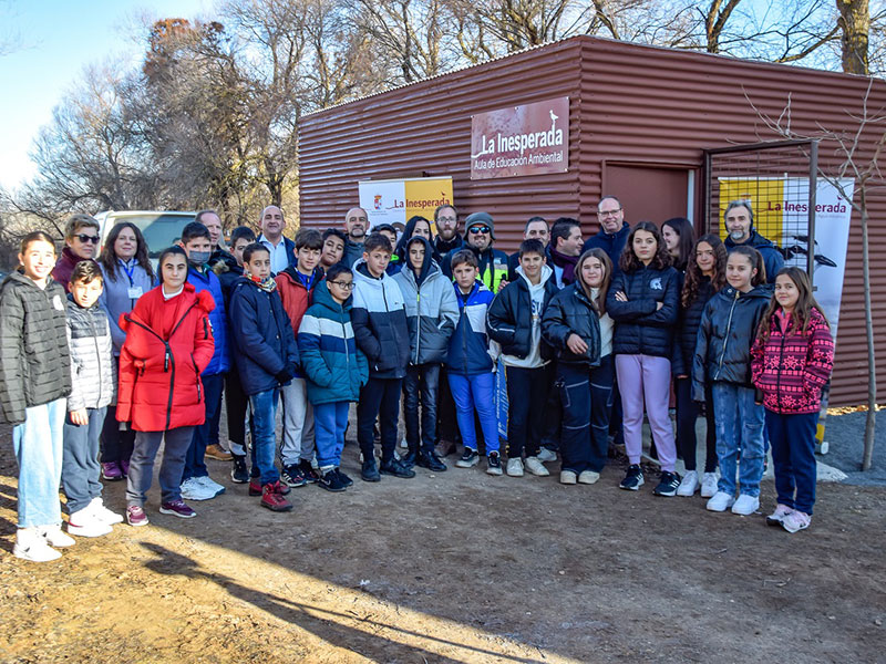 <strong>Pozuelo de Calatrava inaugura el Aula de Educación Ambiental coincidiendo con el «Día Mundial de los Humedales»</strong>