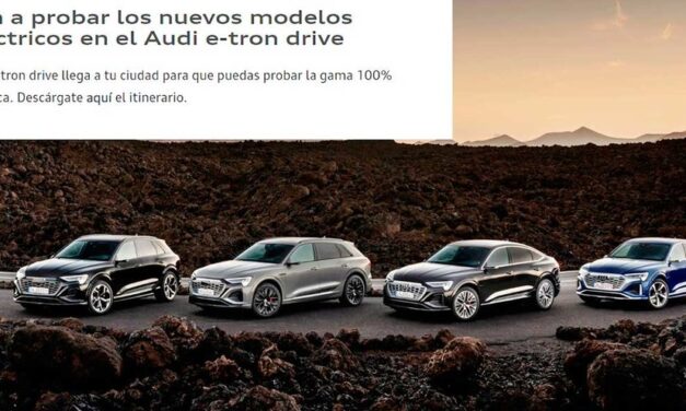 Vive la experiencia 100% eléctrica ‘Audi e-tron drive’ en Talleres Manchegos los días 27 y 28 de julio