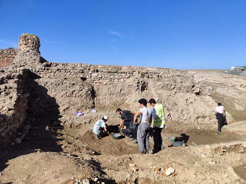 Concluyen los trabajos de excavación en el yacimiento de Calatrava La Vieja satisfactoriamente