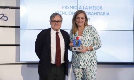 Amavir, galardonada con uno de los Premios Bienestar y Calidad de Vida de La Razón, en la categoría de Mejor Atención Sociosanitaria