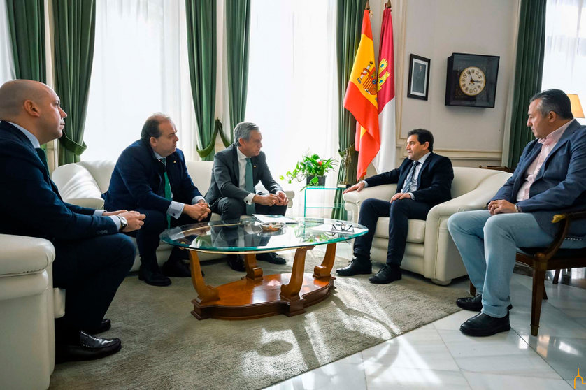 Eurocaja Rural traslada a la Diputación su predisposición e implicación con el desarrollo de los municipios