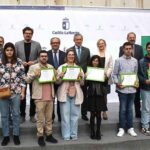 Fundación Eurocaja Rural, JCCM y Fundación CIEES entregan los diplomas a los alumnos con discapacidad intelectual que han realizado prácticas de digitalización