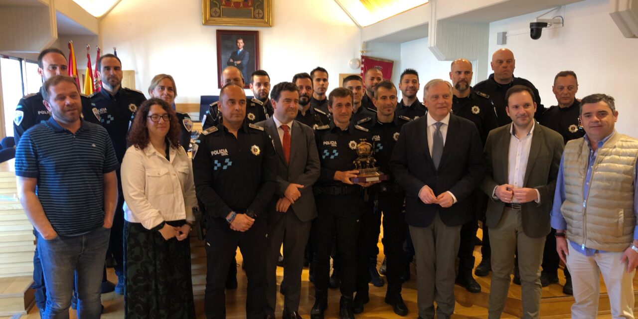 El Ayuntamiento de Ciudad Real felicita a la Policía Local tras sus éxitos en el Campeonato de España