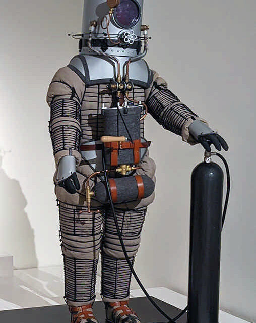 El traje de astronauta un invento español