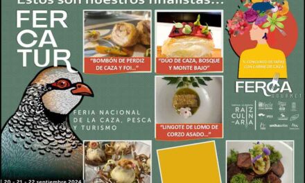 Ya se conocen los cinco clasificados para la final del V Concurso Nacional de Tapa con Carne de Caza