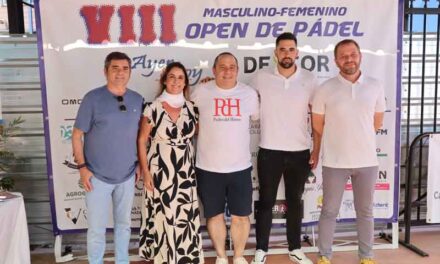 Gran éxito de convocatoria y buen nivel de juego del VIII Open de Pádel Ayer&hoy-Deycor