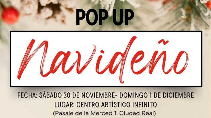 Primer pop-up navideño en el Centro Artístico Infinito de Ciudad Real