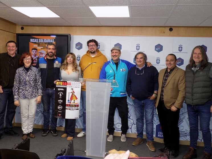La cultura ciudadrealeña promueve ‘Risas solidarias’ y ‘Ayudanarock’ a favor de los afectados de la DANA