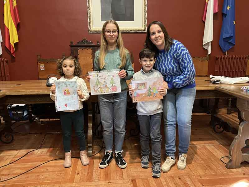 El Ayuntamiento de Almagro felicita la Navidad con los dibujos ganadores del concurso de Christmas
