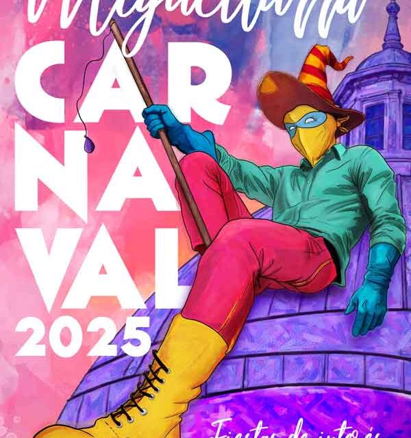 El cartel ‘Alhiguí’ de Bernardo Ballesteros anunciará, de nuevo, el Carnaval de Miguelturra 2025