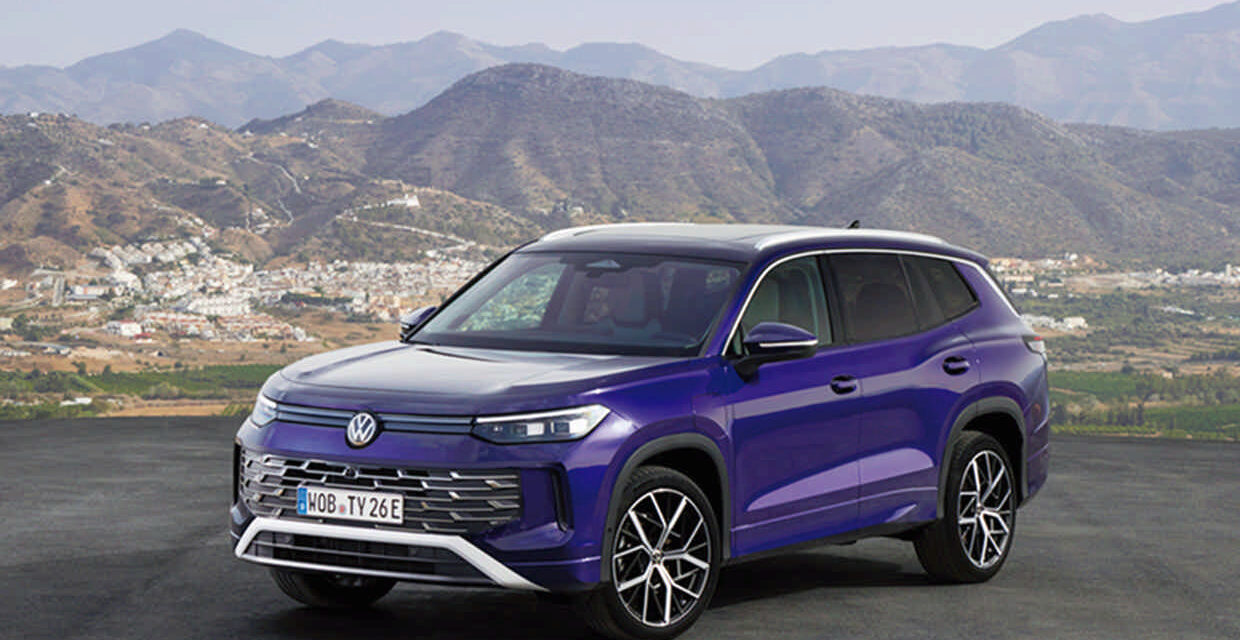Nuevo Volkswagen Tayron, amplio y tecnológico SUV Premium de 7 puertas