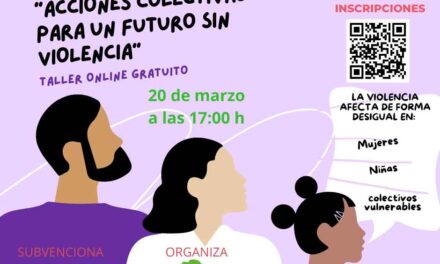 AFAMMER realiza un taller virtual gratuito para impulsar acciones colectivas para un futuro sin violencia este jueves