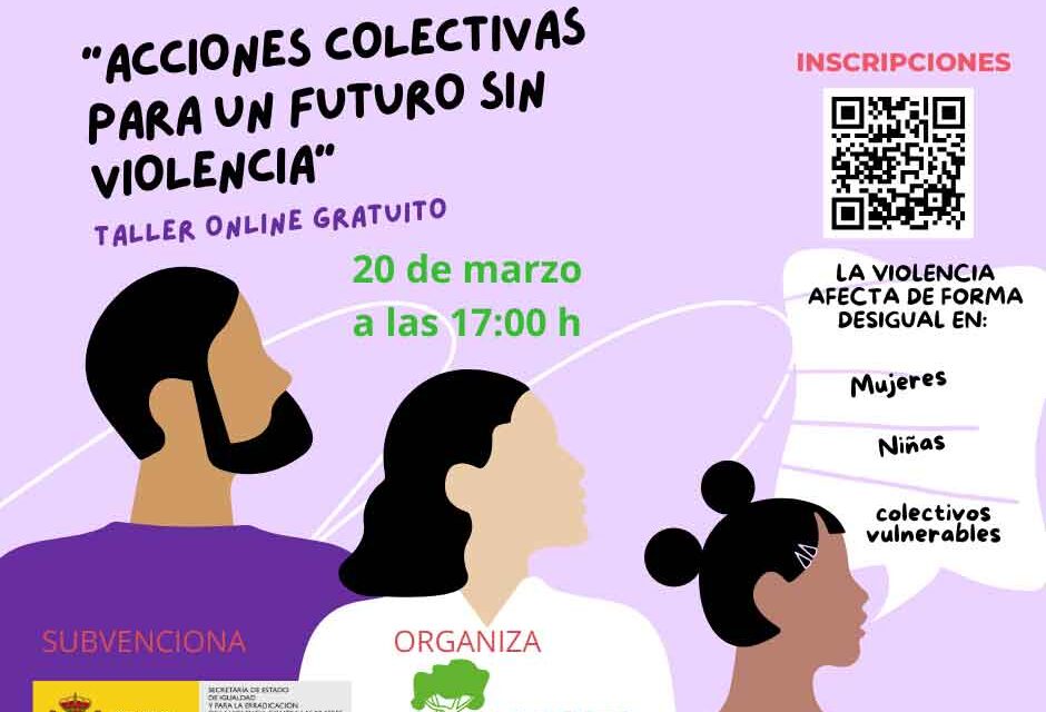 AFAMMER realiza un taller virtual gratuito para impulsar acciones colectivas para un futuro sin violencia este jueves