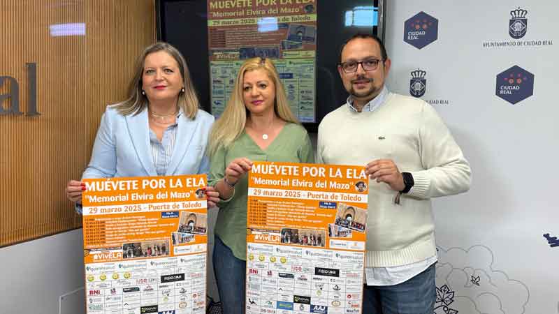Ciudad Real se mueve este sábado contra la ELA