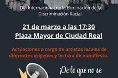El Colectivo antirracista de Ciudad Real, la ONG SOLMAN y Amnistía Internacional, en unión contra el racismo