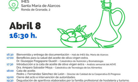 La 1ª Jornada “Aceite de oliva y salud: beneficios, sabores y experiencias” se celebrará el 8 de abril en Ciudad Real