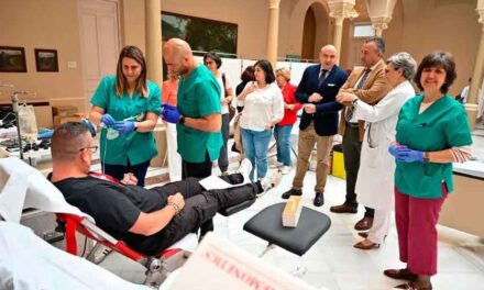 La Diputación acoge hoy el 25º maratón de donación de sangre hasta las 21,30 horas