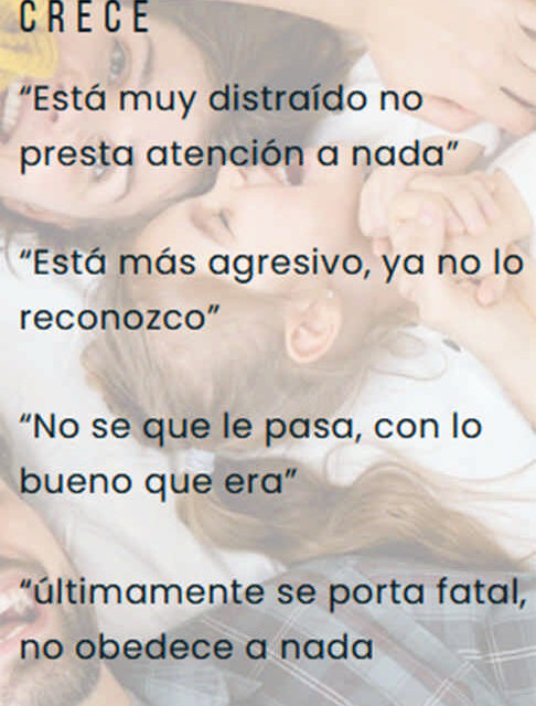 Cuando el dolor calla, la herida crece