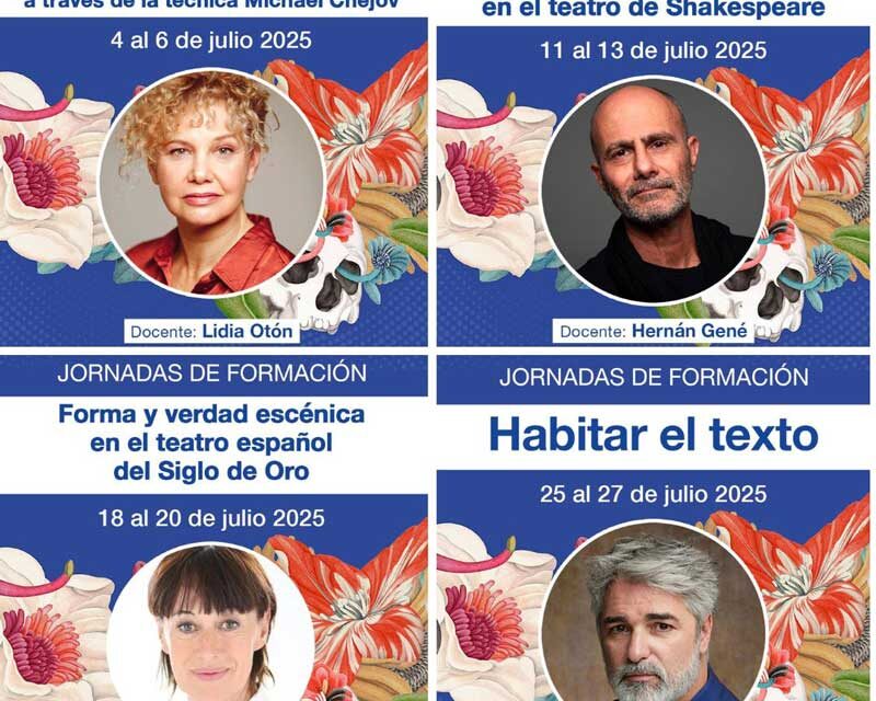 CELCIT, en su 50º aniversario lanza sus primeras Jornadas de Formación Escénica en el marco del Festival Internacional de Teatro Clásico de Almagro