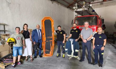 El SCIS realiza una donación solidaria a Bomberos Sin Fronteras para proyectos de extinción de incendios y salvamento en Sudamérica