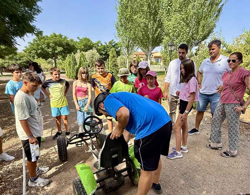 Semana de aventuras en la Finca ‘Alarcos’ para 39 niños y jóvenes de Ciudad Real