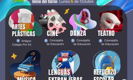 La concejalía de Educación abre el plazo de matrículas para sus Escuelas Municipales