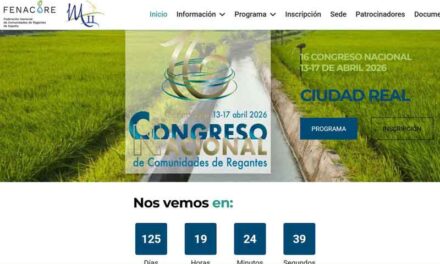El 16 Congreso Nacional de Regantes, que se celebrará en Ciudad Real en 2026, abre sus inscripciones