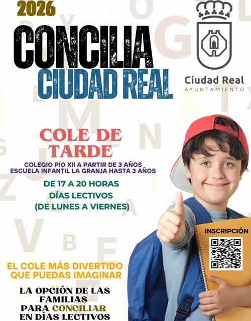 El éxito del ‘Cole de Navidad’ impulsa la continuidad Concilia Ciudad Real con nuevas iniciativas