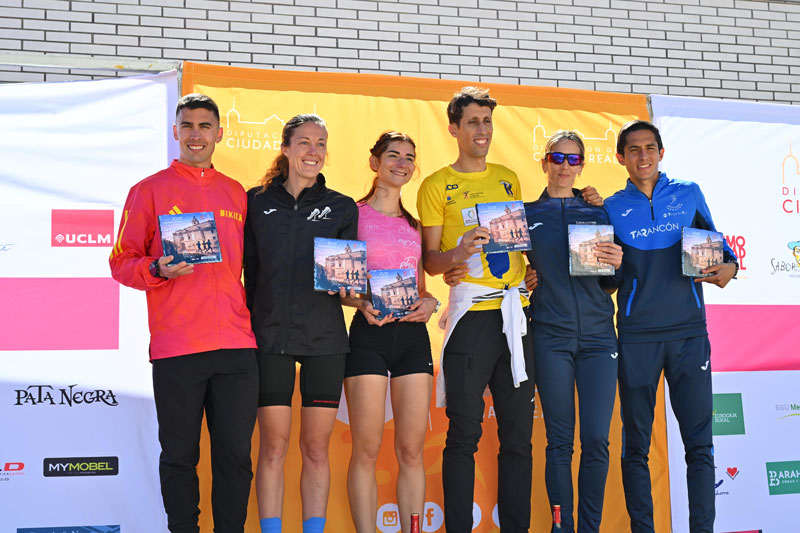 Mohamed Massat y Noelia Poquet vencen en la Carrera Urbana de Ciudad Real
