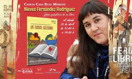 Nieves Fernández, cita clave en la Feria del Libro de Ciudad Real de la mano de Casa Ruiz Morote