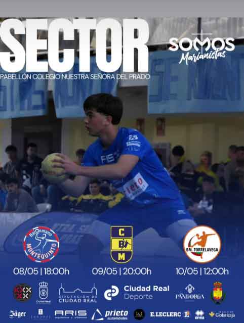 El Sector F Nacional Juvenil Masculino de Balonmano se juega este fin de semana en Ciudad Real