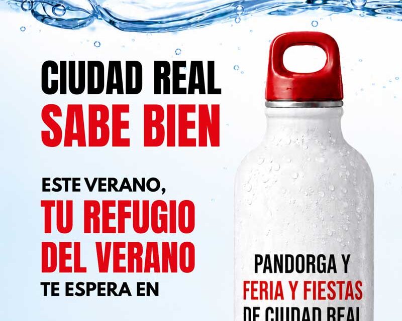 El Ayuntamiento de Ciudad Real y Veolia promueven el consumo de agua del grifo con la iniciativa «Ciudad Real sabe bien»