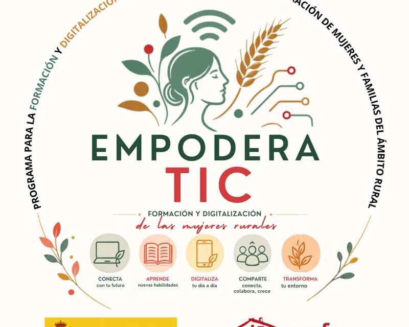 AMFAR impulsa la digitalización y el empleo de las mujeres rurales con su programa nacional EMPODERA-TIC RURAL