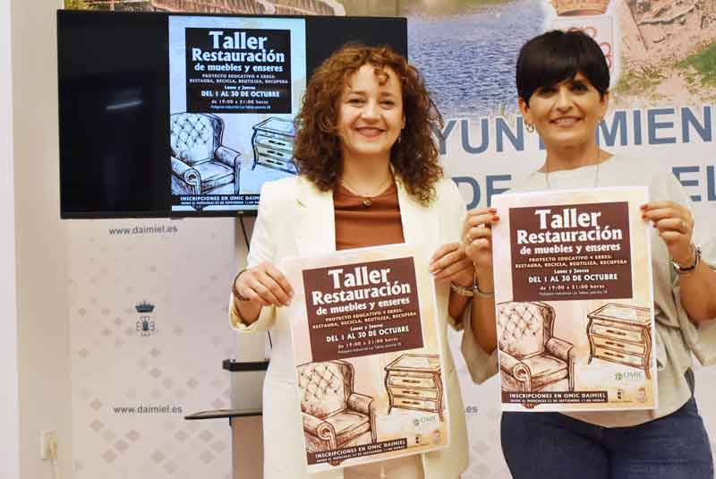 Consumo recupera su taller de restauración de muebles y enseres, que alcanza su tercera edición