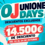 El Grupo Unione Movilidad ofrece unos descuentos exclusivos del 22 al 24 de octubre